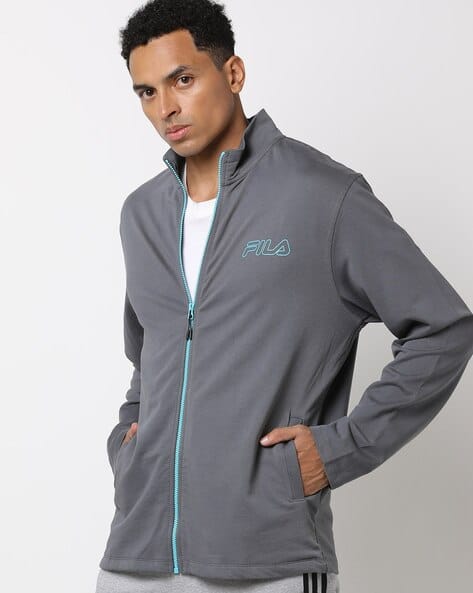 Zip-Front Jacket with Insert Pockets