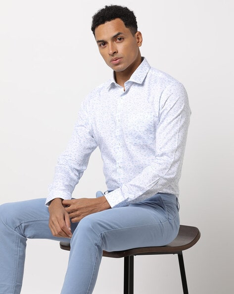 Buy White Shirts for Men by NETPLAY Online