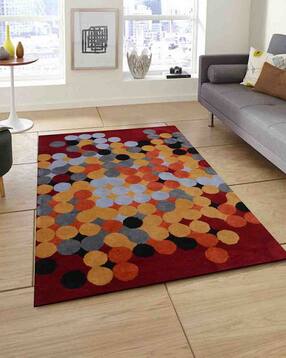 presto Geometric Pattern Rectangular Carpet-picture-53