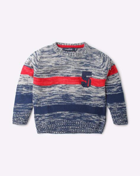 Wingsfield Striped Crew-Neck Pullover