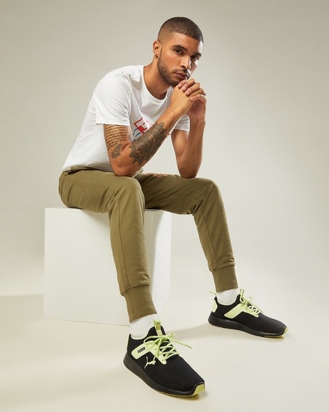 Black & White Sneakers for Men Puma Online | Ajio.com