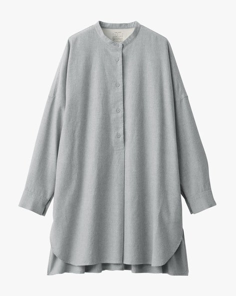 Yak Blend Cotton Long Sleeves Tunic