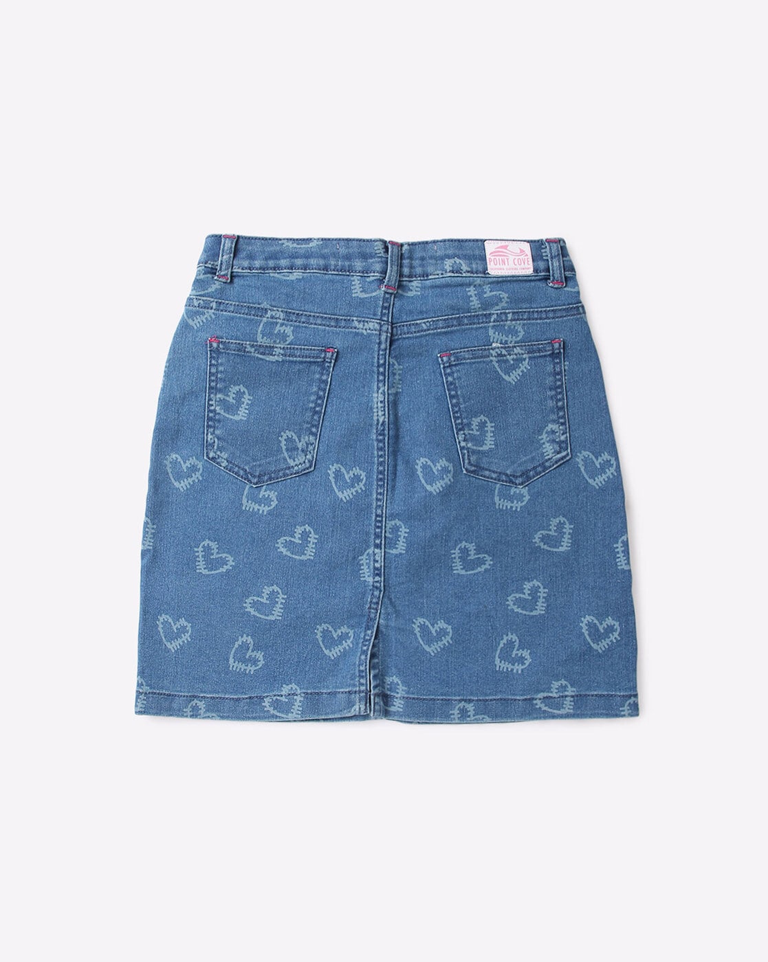 Bluemoon Pleated Micro Mini Denim Skirt | One Teaspoon