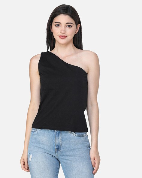 Buy Black Tops for Women by CATION Online