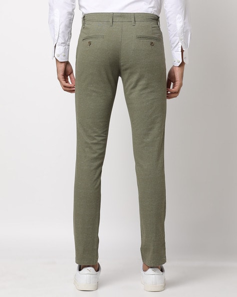 Buy Olive Green Trousers & Pants for Men by JOHN PLAYERS Online