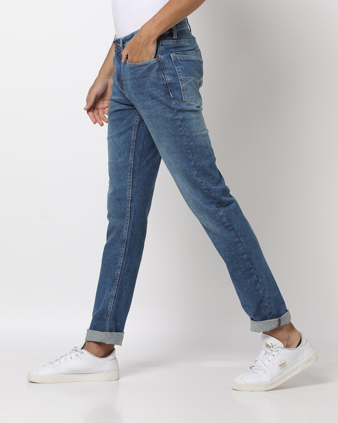 Men's Dark Blue Jeans | ShopStyle-lmd.edu.vn