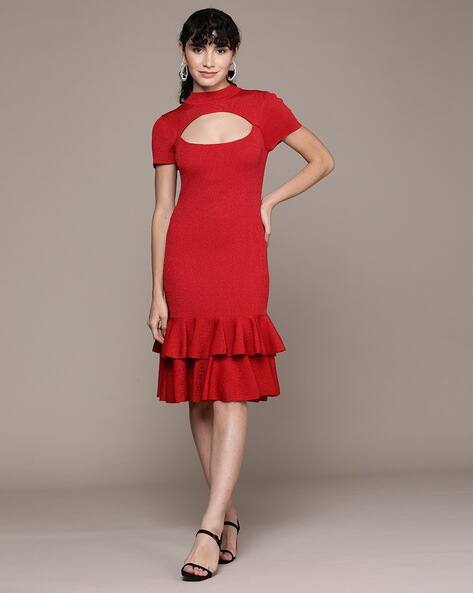 Buy Red Dresses for Women by LABEL RITU KUMAR Online | Ajio.com