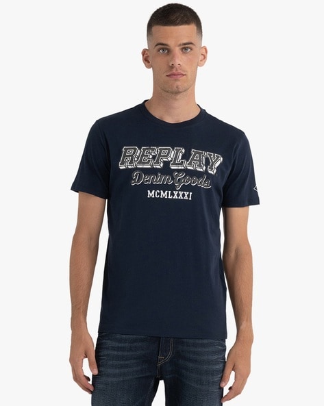 Replay Jeans Logo T Shirt