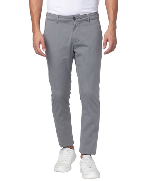 Buy Grey Trousers & Pants for Men by Being Human Online 