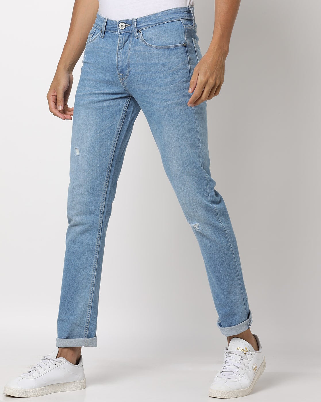 Buy Blue Jeans for Men by DNMX Online