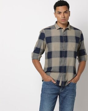 Express mens shirts slim hot sale fit