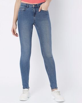 Buy Charcoal Jeans & Jeggings for Women by Kiaahvi Online