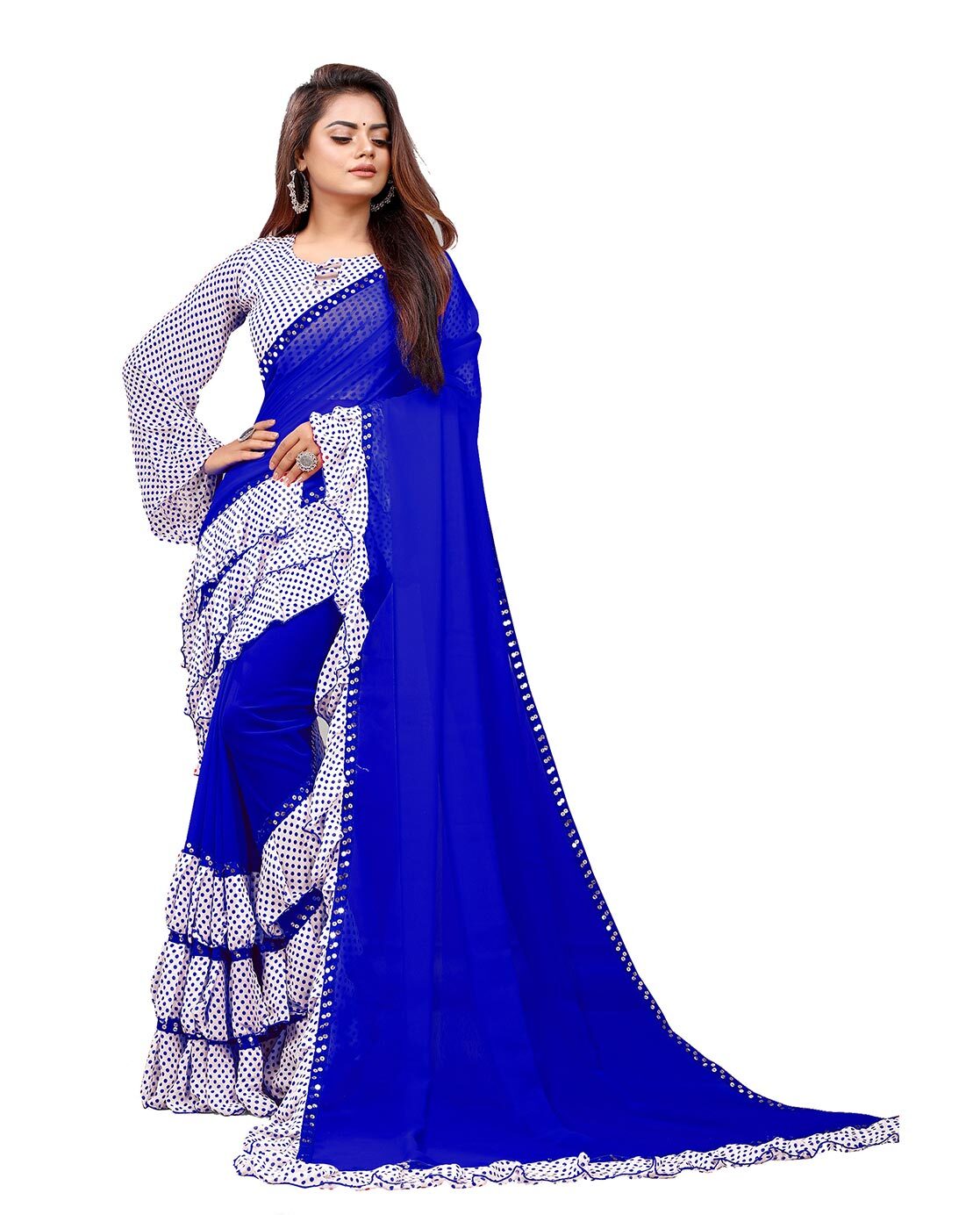 Buy Morpich Sarees for Women by Auzeo Online | Ajio.com