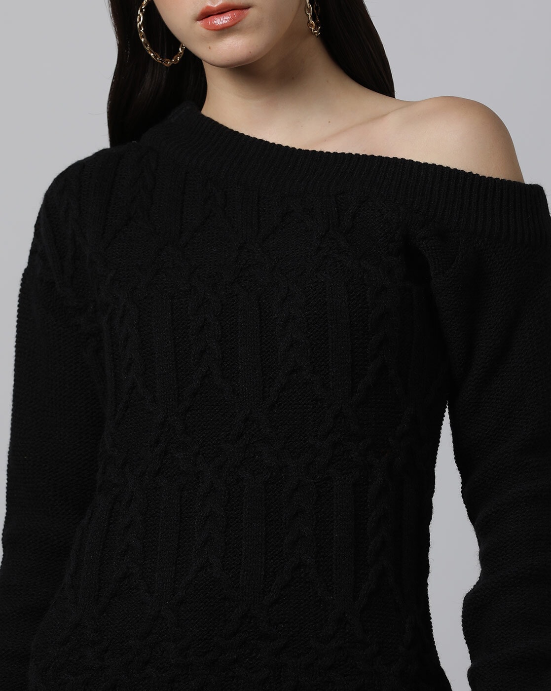 Women Flat-Knit Chenille Jumper