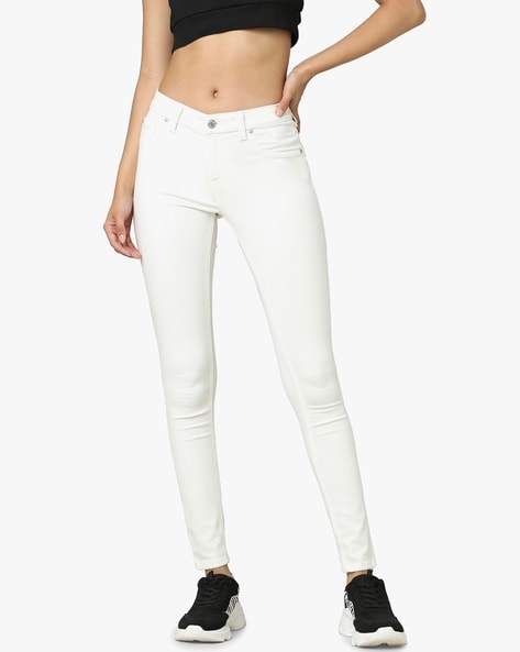 Buy Red Tape Men White Skinny Fit Jeans - Jeans for Men 14372184 | Myntra
