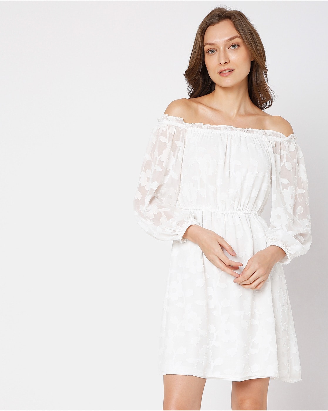 Buy White Dresses Women by Vero Moda Online | Ajio.com