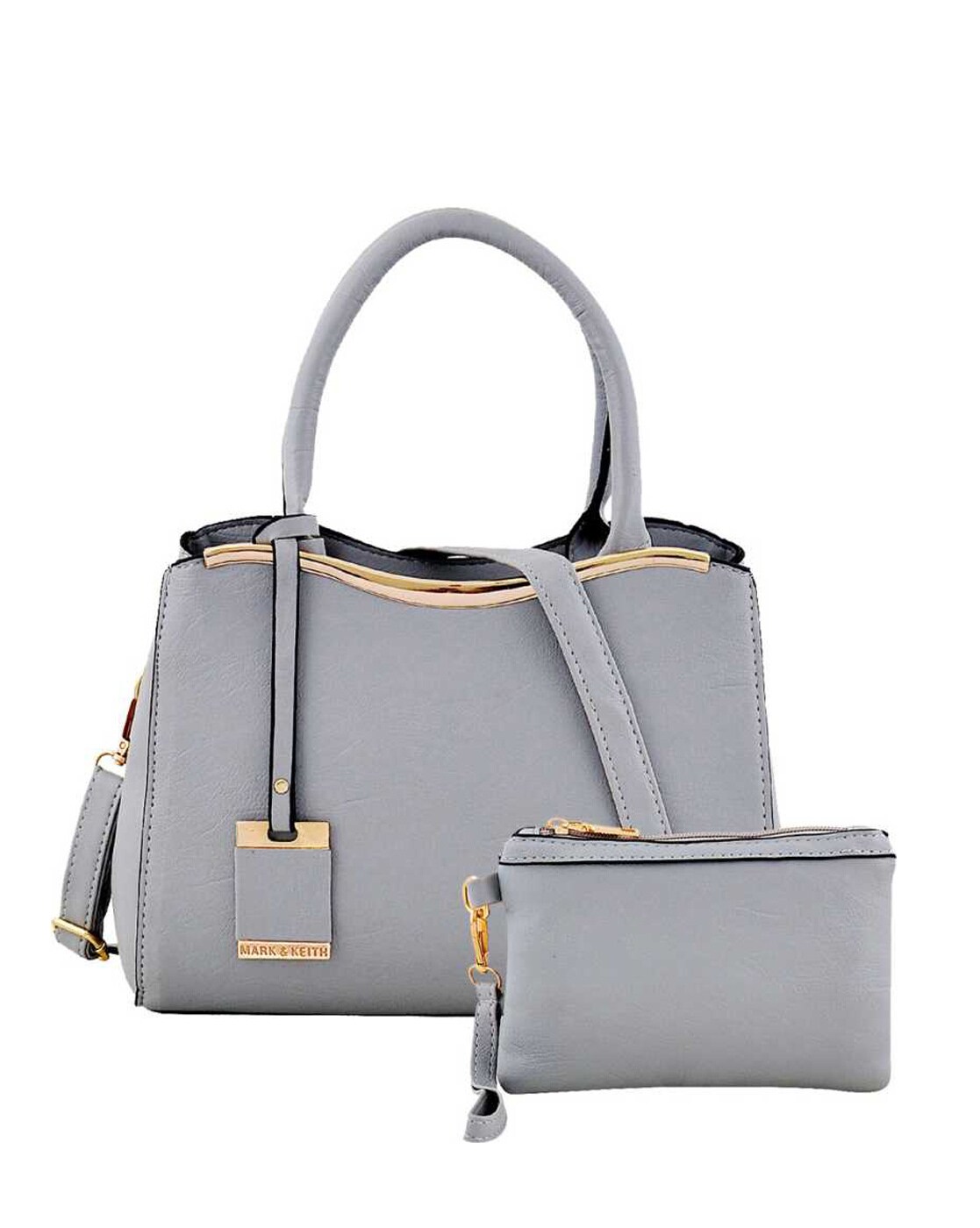 ladies grey handbag