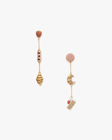 Kate Spade - Kate Spade New York Floral Drop Earrings on Designer Wardrobe