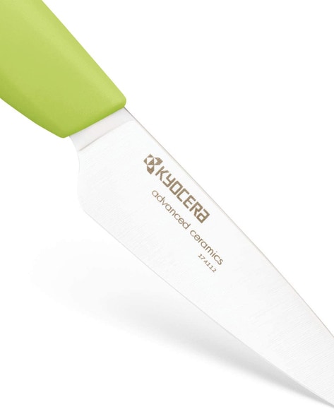 Kyocera FK-075WH-gr Ceramic Paring Knife 75 mm green handle