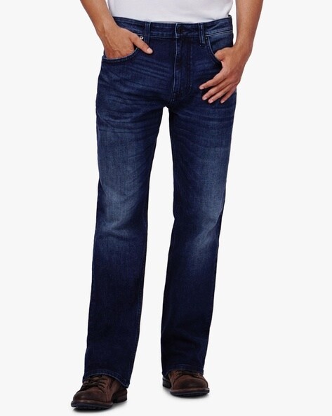 jack %26 jones blue slim slim fit low rise jeans