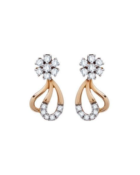 Buy Trianna Diamond Stud Earrings Online | CaratLane