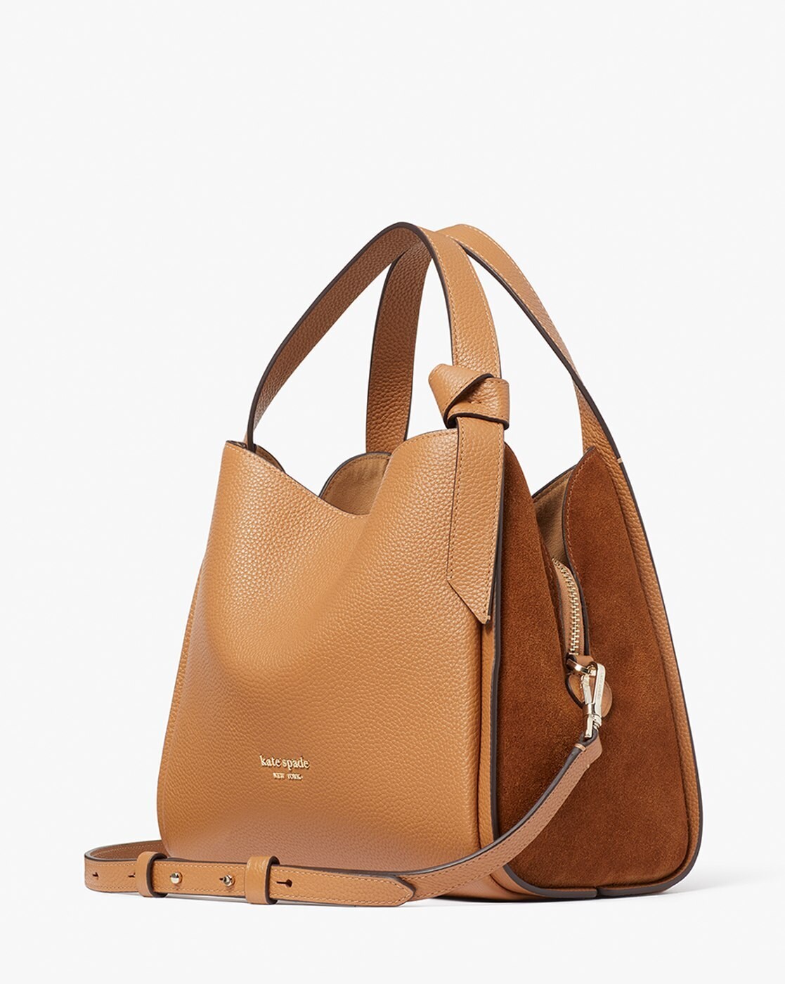 Buy Kate Spade Brown Knott Medium Flap Cross Body Bag for Women Online @  Tata CLiQ Luxury