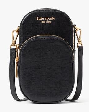 Kate Spade Chelsea North South Dual Zip iPhone Crossbody Black WIR0012 –  LussoCitta