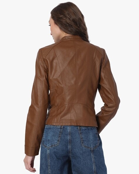 Women's H-D Triple Vent System Gallun Leather Riding Jacket |  Harley-Davidson USA