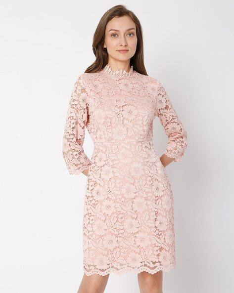 Buy Coral Cloud Dresses for Women by Vero Moda Online | Ajio.com