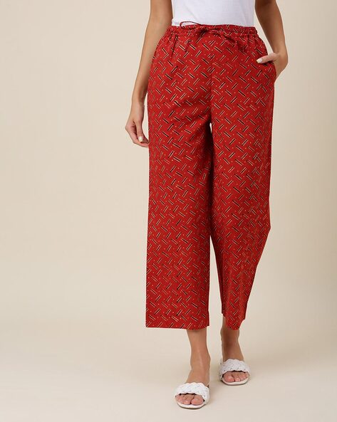 Fabindia Trousers and Pants  Buy Fabindia Cotton Blend Elastane Slim Trousers  Online  Nykaa Fashion