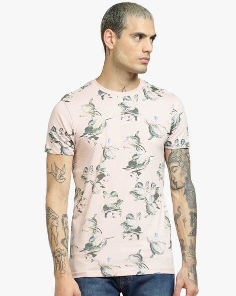 jack and jones floral t shirt