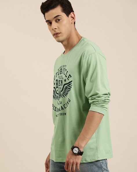 Graphic Crew-Neck Oversized T-Shirt - Price History