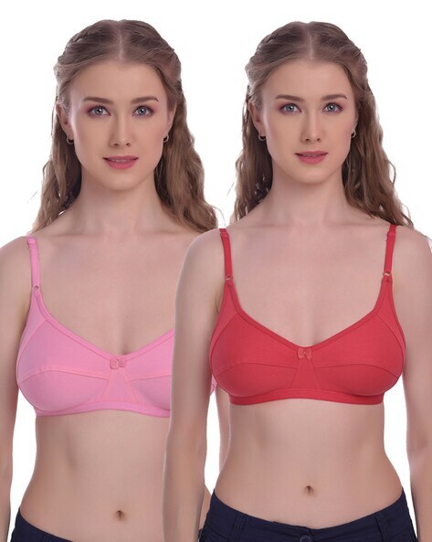 Buy Susie Rosewood Pink Push Up Bra for Women 