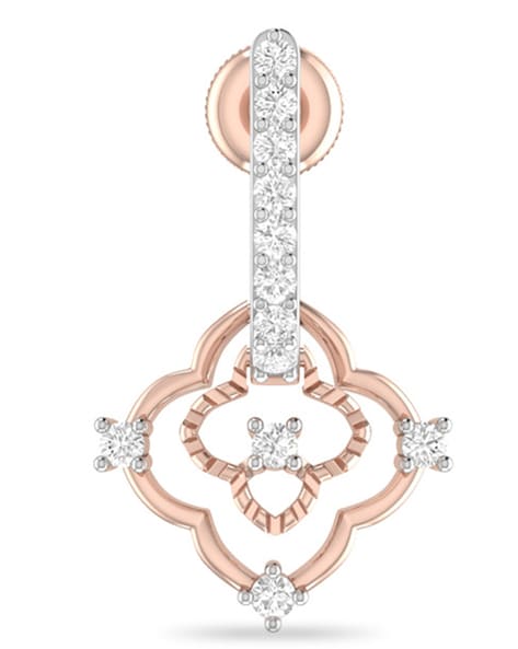 Louis Vuitton 18K White, Yellow & Rose Gold Diamonds Flower