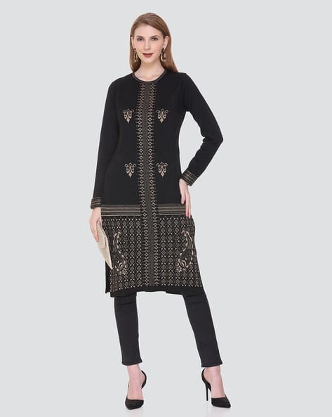 Buy Black Sweaters u0026 Cardigans for Women by Keiko Online | Ajio.com