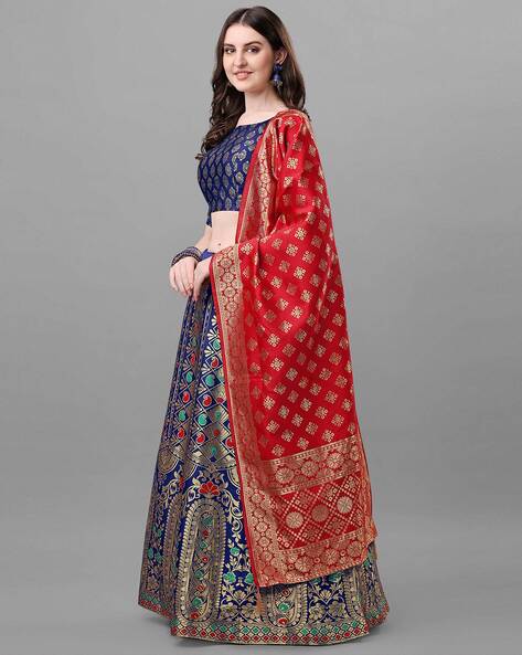 REKHA Embridery Work Lehenga Gagara Choli Indian Lehenga India | Ubuy