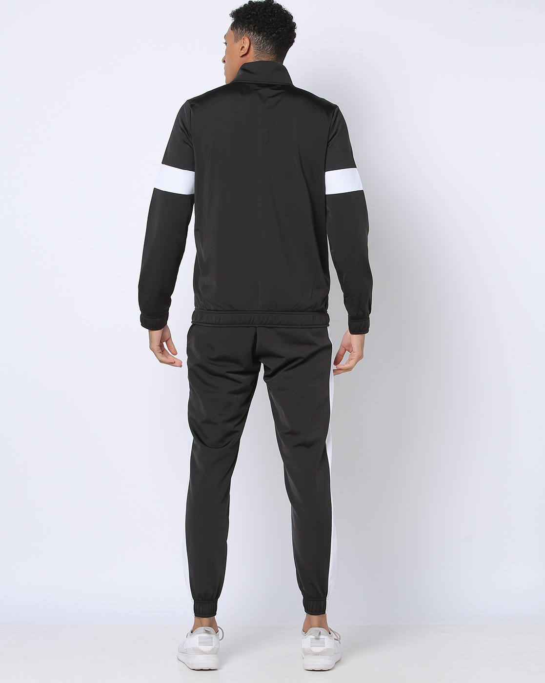 Puma evostripe tracksuit in cheap black