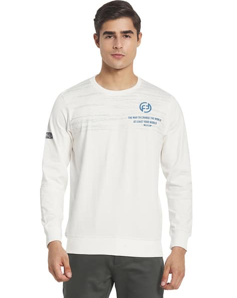 Full-Sleeve Crew-Neck T-Shirt