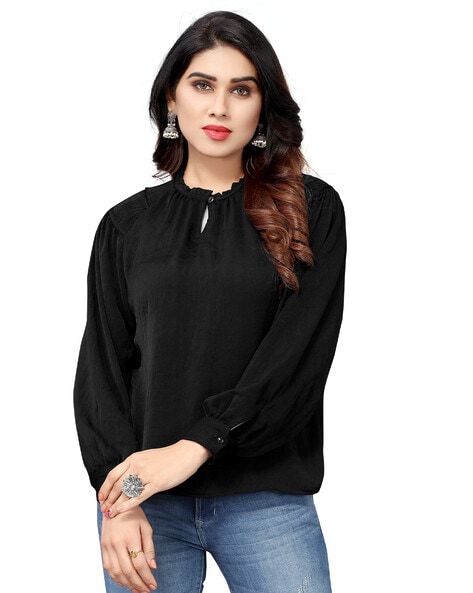 Buy Black Tops for Women by Mclothings Online