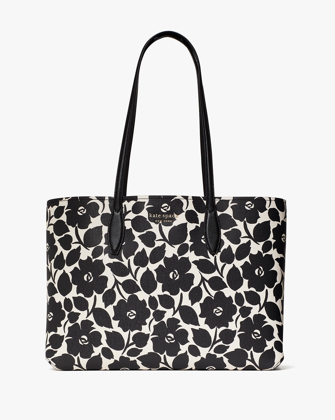 Buy KATE SPADE All Day Rosy Garden Large Tote Bag | Black Color Women |  AJIO LUXE