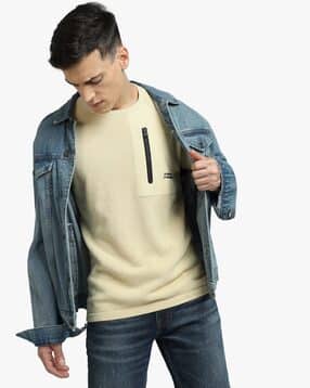 Jack & Jones Ribbed Pullover with Raglan Sleeves