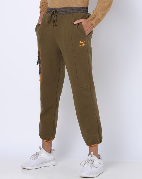 Puma Sweat Pants  Buy Puma Swxp Polar Fleece Mens Green Pants Online   Nykaa Fashion