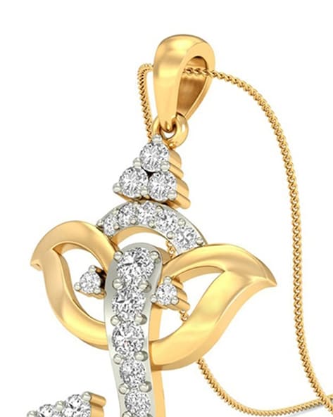 Ganesha gold pendant on sale online