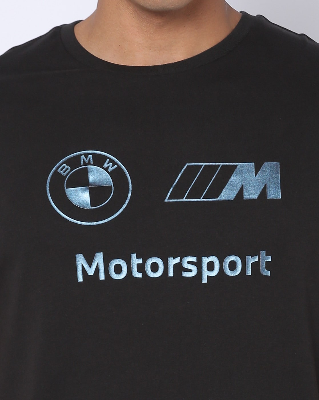 T-shirt BMW M Motorsport Metal Energy Logo Homme