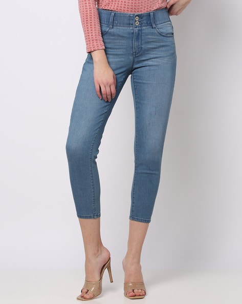 Buy Blue Jeans & Jeggings for Women by DNMX Online