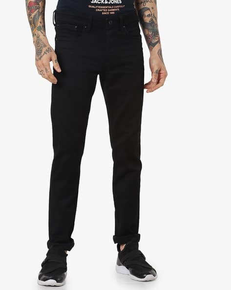 Jack & Jones Men Mid-Rise Slim Fit Jeans