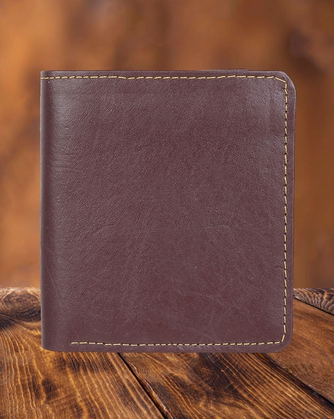 Bifold Wallet with Coin Pocket - J.H. Leather