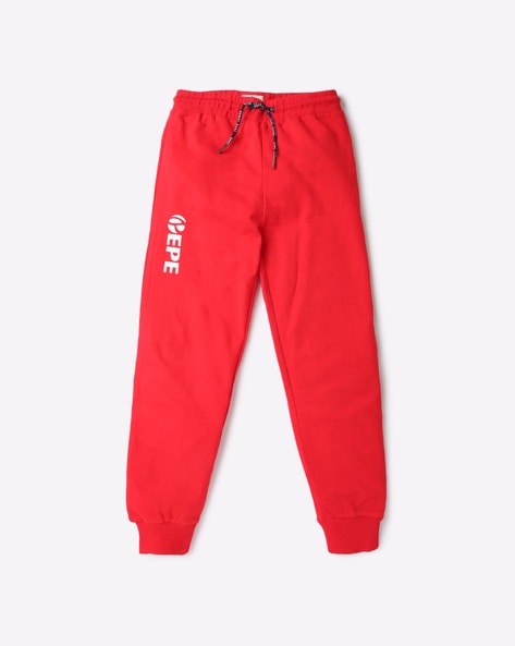 Boys cotton sale track pants