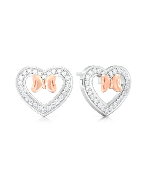 Buy GOSS BABE HAPPY VIBES SILVER EARRINGS for Women Online in India