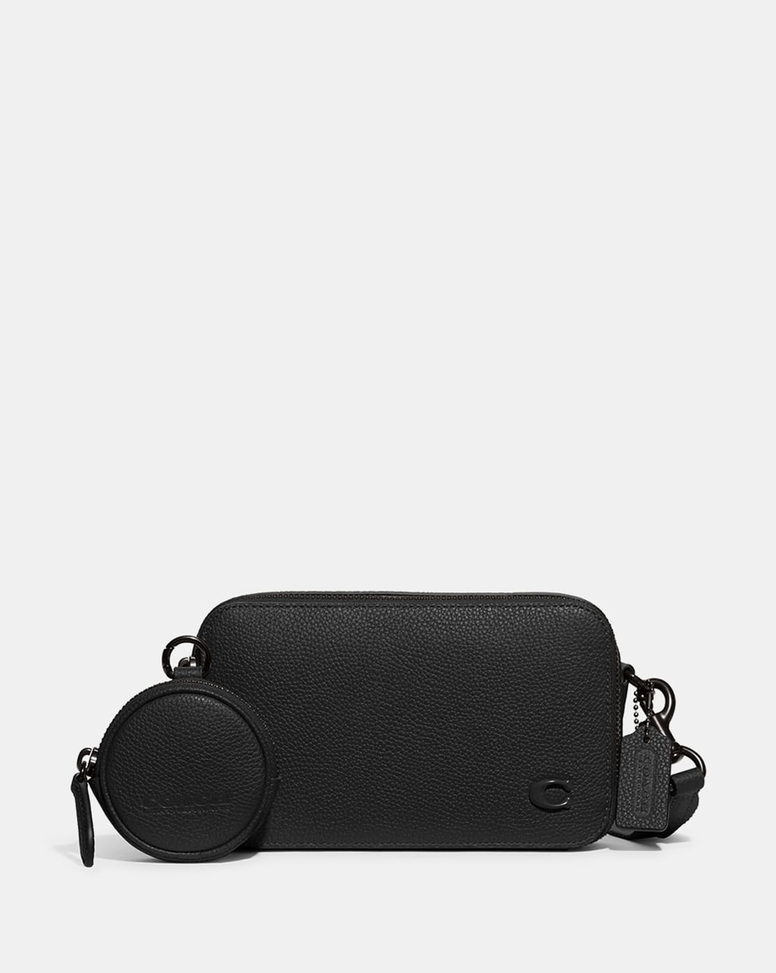 Buy Coach Charter Slim Cross Body Bag | Black Color Men | AJIO LUXE